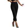 Women's High Waist Straight Leg Pants – Slim Fit Casual Trousers, Solid Color Versatile Office Bottoms