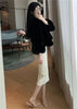 Korean Women Fur Thickening Outwear Advanced Female Faux Fur Coat Coat Autumn Winter Ladies Long Sleeves Plush Jacket