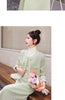 Elegant Tweed Two Piece Set for women Tassel Long Sleeve Jacket Coat + High Waist Skirt Sets Office Lady Suit