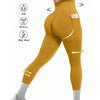 Women Yoga Pants With Pockets High Waist Stretch Sports Joggers Fitness Running Trousers Workout Activewear