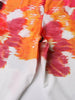 Casual Printing Two Piece Sets For Women Slash Neck Lantern Sleeve Tops High Waist Pant Loose Set Female