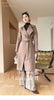 Dual Purpose Collar Wool Coat Horn Button Women 100% Wool Overcoat Double-Layers Autumn Winter Long Jacket Thick Trench Coat #23