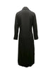 Elegant Long Sleeve Button Front Maxi Shirt Dress with Side Split for Women Casual Chic