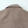Women Solid Double Breasted Trench Jackets Vintage Lapel Neck Long Sleeves Female Chic Lady Outfits