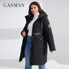 brand women's coat Women's winter jacket down parka warm outwear Female black patchwork thick jacket 020
