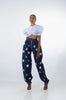 High Waist Zipper Jogger Jeans Trousers Women Loose Casual Vintage Lantern Pants Fall Baggy Jeans Street