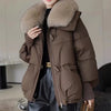 2026New Winter Jacket Women Parka Thick Warm Down Cotton Coat Parkas Female Casual Ladies Big Fur collar Cotton Outwear