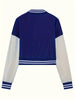 Spring and Autumn European and N Women's Color Matching Jacket Single-breasted Lettered Baseball Jacket Jacket