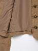 Women Slim Jacket Stand Collar Double Breasted Metal Button Decor Zip Front Cropped Outerwear Autumn Female Clothing