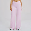Yoga Flared Pants Women Sexy High Waist Wide Leg Pants Gym Fitness Bell Bottom Trousers Sports Flared Pants Latin Dance Trousers