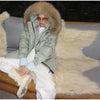 Quilted Round Neck Solid Puffer Coat Zip-Up Oversized Winter Women Padded Jacket Versatile Casual Lady Cotton-Padded Coat