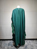 Eid Muslim Abaya Women Dress Satin Bat Sleeve Vestidos Largos Party Dresses Arab Long Robe Morocco Dubai Kaftan Silky Jalabiya