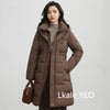 Women's Down Cotton Jacket Korean Version Versatile Lady Cotton Padded Outerwear Slim Temperament Ladies Winter Parka Coat