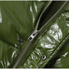 Women Hooded Thicken Warm Cotton Jacket Zipper Glossy Snow Winter Loose Female Coat Lace Up Casual Down Puffer Outwear