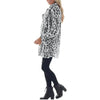 Women Winter Warm Faux Fur Coat Casual Turn-down Collar Leopard Jackets Ladies Streetwear Long Sleeve Pockets Overcoats