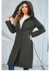 Gasmam Winter Down Jacket Women Warm Long Classic zipper Lacing Design Pocket Hooded Slim Parkas Female Coat GM-82160
