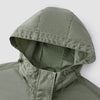 Denim Jacket Women Mid-Length Loose Hooded Spring Waist-Cinching Coat Retro Design for Outfits