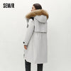 Down Jacket Women Goose Down Winter Waterproof Oil-proof Stain-proof Outerwear Warm Loose Daily Women'S Clothing