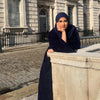 Arabic Women Corduroy Abaya Dress Ramadan Dubai Muslim Modest Cardigan Islamic Autumn Winter Warm Turkey Loose Solid Robe