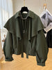 Niche Cloak Shawl Coat Women Spring and Autumn Loose Casual Jacket High End Short Jacket Coat