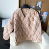 Lagabogy Autumn Winter Warm Puffer Coat Women Light Thin 90%White Duck Down Jacket Female Short Single Breasted Outwear