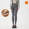 Autumn Winter Thick Foot Pants Sharkskin Leggings Women's Rabbit Fleece Warm Leggings High Waist Elastic Non Trace Yoga
