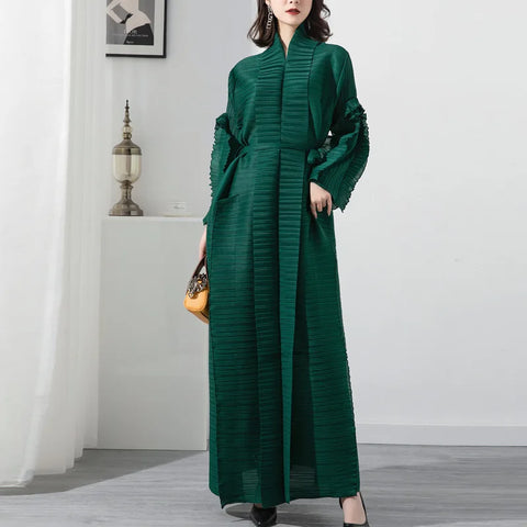 Pleated French Dress for Women In The Spring and Autumn of We Can Deliver One Piece From Stock Maxi Dress for Women