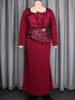 Elegant African Dresses for Women Plus Size Ruffle Evening Party Long Dress Dashiki Ankara Turkey Outfits Robe African Clothes