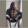 Solid Pleated Women's Jacket Chic V-neck Waist Cinched Single Breasted Tie Up Full Sleeve Coats Lady Autumn Woman Outerwear