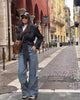 women's British wind trench coat style double-breasted long sleeve belt lapel jacket short coat
