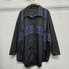 Denim Splicing Fake Two-piece Shirt Women's Jacket Autumn Loose and Thin Shirt Top