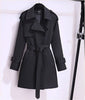 Trench Coat Women's Suit Collar Coat Spring Autumn Female Long Jacket Waist Temperament Windbreaker Overcoat