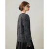 Winter Bright Silk Yarn V-neck Cardigan Aging Reduction Long Sleeve Women's Thick Knitted Jacket