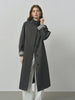 British Style Design Stand Collar Windbreaker Trench Jacket for Women Autumn Casual Chic Coats for Women
