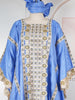 Plus Size African Clothes for Women African Dashiki Ankara Embroidery Robe Bazin Design Wedding Party Dresses