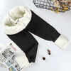 Winter Thermal Leggings Womens Solid Color Thick Pants Warm High Waist Solid Color Outdoors Casual Classic Leggings