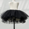 White Black Puffy Tulle Lolita Underskirt Women Cosplay Ballgown Kids Bridal Boneless Petticoats Tutu Dress