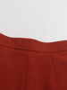 French Two Piece Sets for Women Stand Collar Long Sleeves Patchwork Button Top High Waist Pant Set Female