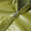 Chic Pu Leather Women's Jackets Skirts Suit Vintage Stand Collar Zipper Full Sleeve Outfits Female Autumn Lady Streetwears