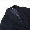 Women Color Block Short Wrap Coat Lapel Collar Waist Tie Faux Fur Cuffs Long Sleeve Loose Elegant Fall Winter Daily Outerwear