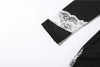 Jacquard Patchwork Dress Women Chic Hollow Full Sleeve O-Neck Stretch Skinny Sexy Hottie Banquet Party Club Vestidos