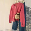 Spring Autumn Vintage Versatile Lazy Women Cardigan Sweater Coat Loose Korean Female Knitted Sweater Jacket Ladies Tops