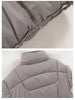 Autumn Winter Simplicity Comfortable Women's Cotton Vest Temperament Versatile Ladies Down Cotton Waistcoat Jackets