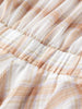 Retro Checkered Elegant Commuter Dress for Women Spring Quick-Drying Easy-Care WIth Inner camisole Dress