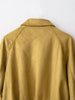Women Lapel Long Sleeve Jackets Loose Casual Short Faux Suede Yellow Outwear Autumn High Street Chic Coat