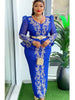 Elegant African Dresses for Women Africa Clothing Plus Size Wedding Party Long Dress Dashiki Ankara Outfits Robe