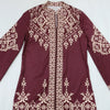 Ramdan Eid Print Jalabiya Muslim Women Zipper Long Dress Robe Dubai Abaya Outfits Kaftan Ethnic Islam Clothing Caftan Dresses
