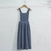 Retro Women's Corduroy Dress Square Neck Casual Medieval Dresses Vestidos Para Mujer