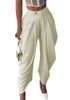 Fall Autumn OL Work Active Casual Street Solid Color Trouser Women High Waist Jogger Loose Long Harlen Pants