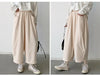 Autumn Casual Harem Pants Women Cotton High Waisted Trousers Retro Loose Bloomers Women's Oversize Pants Baggy Sweatpants